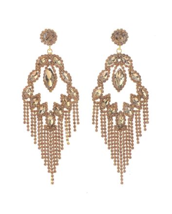 Rhinestone Post Earrings