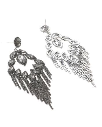 Rhinestone Post Earrings