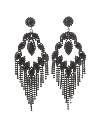 Rhinestone Post Earrings