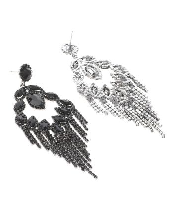 Rhinestone Post Earrings