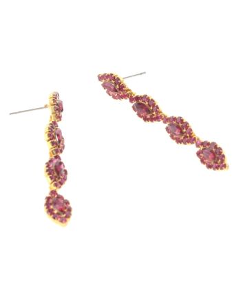 Rhinestone Post Earrings