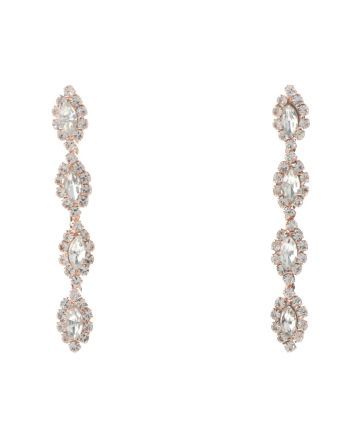 Rhinestone Post Earrings