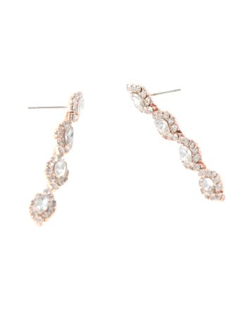 Rhinestone Post Earrings
