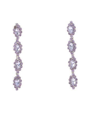Rhinestone Post Earrings