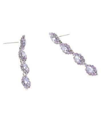 Rhinestone Post Earrings