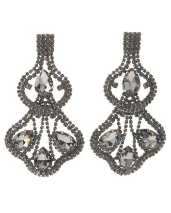 Rhinestone Post Earrings