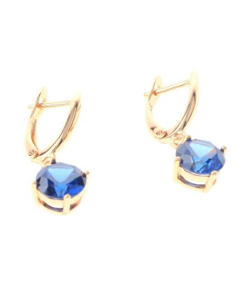 Gold Plated Drop Earrings