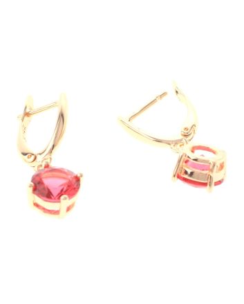 Gold Plated Drop Earrings