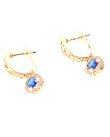 Gold Plated Drop Earrings