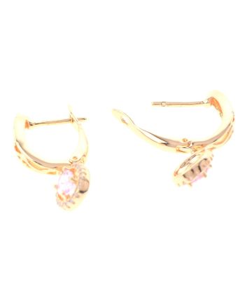 Gold Plated Drop Earrings