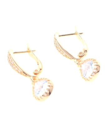 Gold Plated Drop Earrings