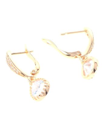 Gold Plated Drop Earrings