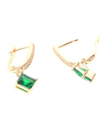 Gold Plated Drop Earrings