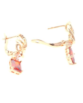 Gold Plated Drop Earrings