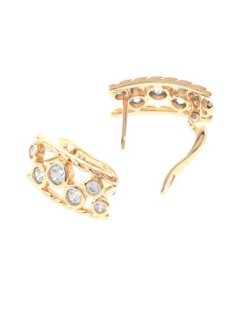 Gold Plated Stud Earrings