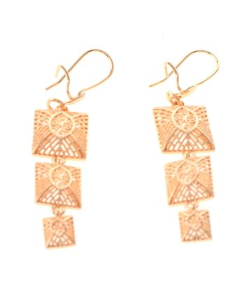 Gold Plated Hook Earrings