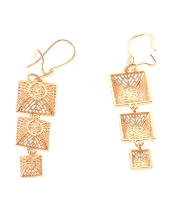 Gold Plated Hook Earrings
