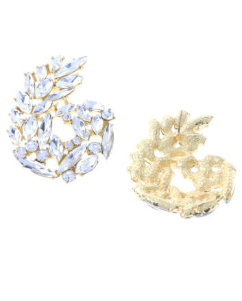 Rhinestone Post Earrings