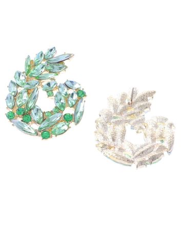Rhinestone Post Earrings
