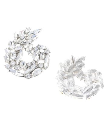 Rhinestone Post Earrings