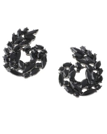 Rhinestone Post Earrings