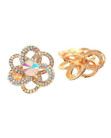 Crystal Clip-On Earrings