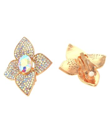 Crystal Clip-On Earrings