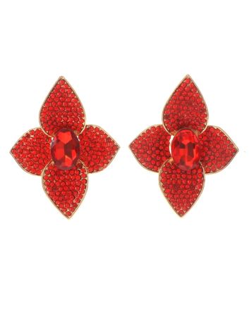 Crystal Clip-On Earrings
