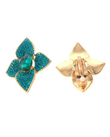 Crystal Clip-On Earrings
