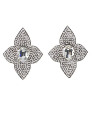Crystal Clip-On Earrings