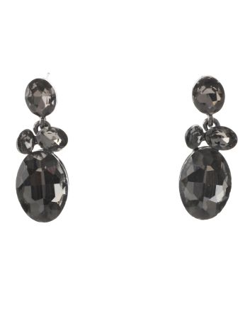 Crystal Drop Post Earrings