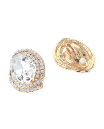 Crystal Clip-On Earrings