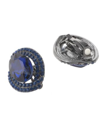Crystal Clip-On Earrings