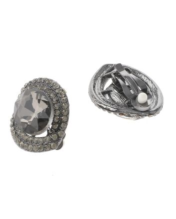 Crystal Clip-On Earrings