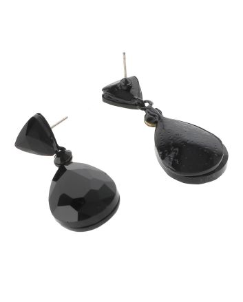 Crystal Drop Post Earrings