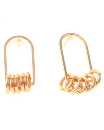 Gold Plated Post  Earrings