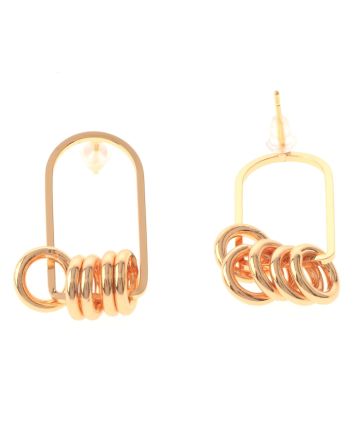 Gold Plated Post  Earrings