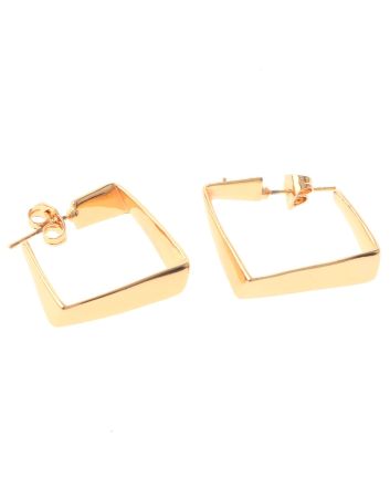 Gold Plated Hoop Earrings