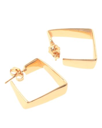 Gold Plated Hoop Earrings
