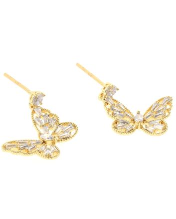 Cubic Zirconia Post Earrings