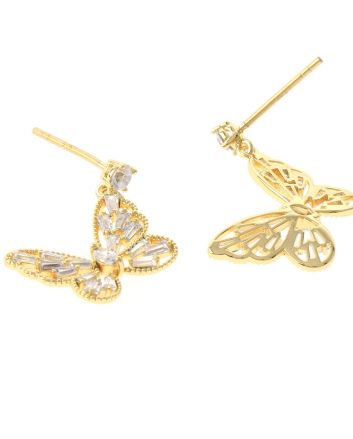 Cubic Zirconia Post Earrings