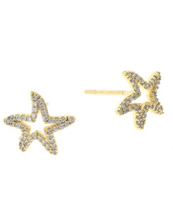 Cubic Zirconia Post Earrings