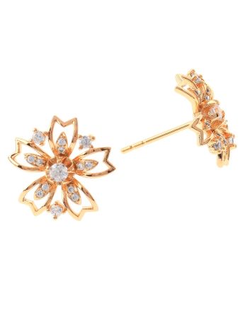 Cubic Zirconia Post Earrings