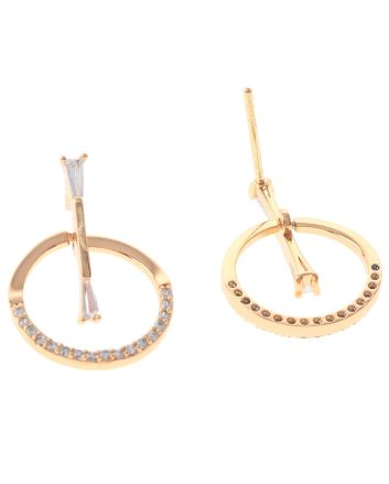 Cubic Zirconia Post Earrings