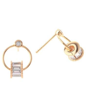 Cubic Zirconia Post Earrings