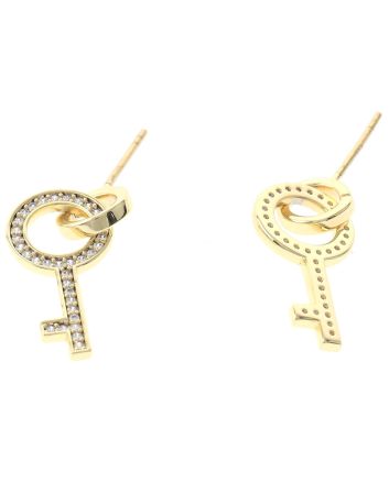 Cubic Zirconia Post Earrings