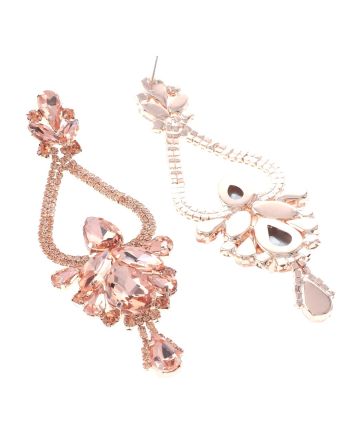 Large Chandelier Rhinestone Earring