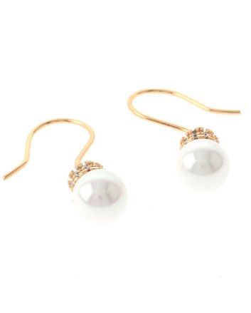 Cubic Zirconia Hook Earrings