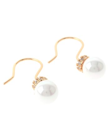Cubic Zirconia Hook Earrings