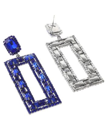 Rhinestone Post Earring
